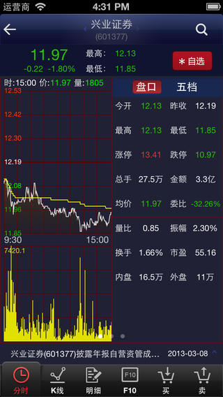 优理宝金融终端