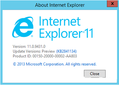 IE 11