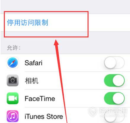 苹果iPhoneSE的访问限制设置教程