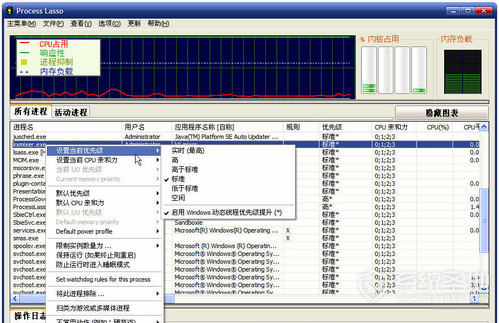 Process Lasso,智能CPU进程优化