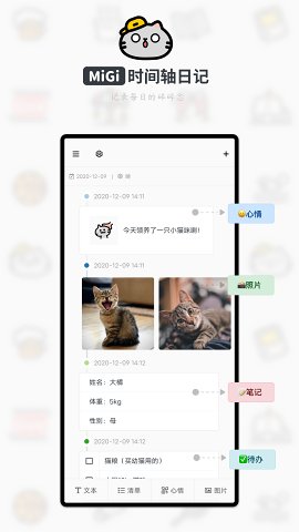 Migi时间轴日记网页版截图1