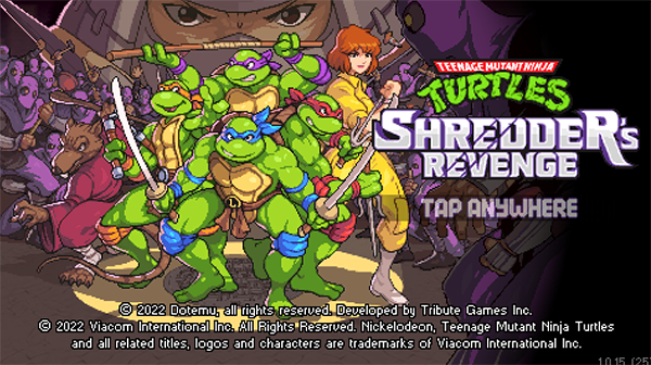 TeenageMutantNinjaTurtlesShreddersRevenge