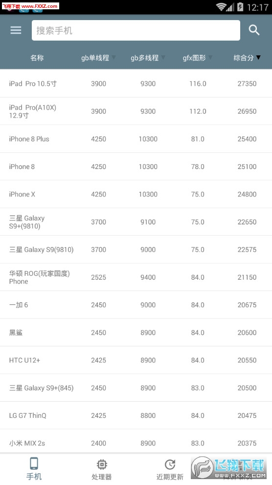 手机性能排行免费版截图1